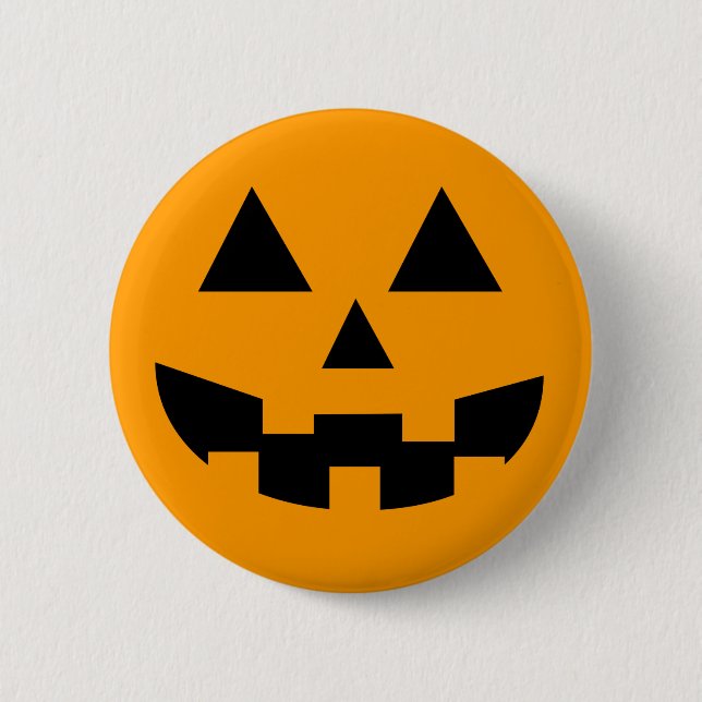 JackOLantern, klassische Schaltfläche Button (Vorderseite)