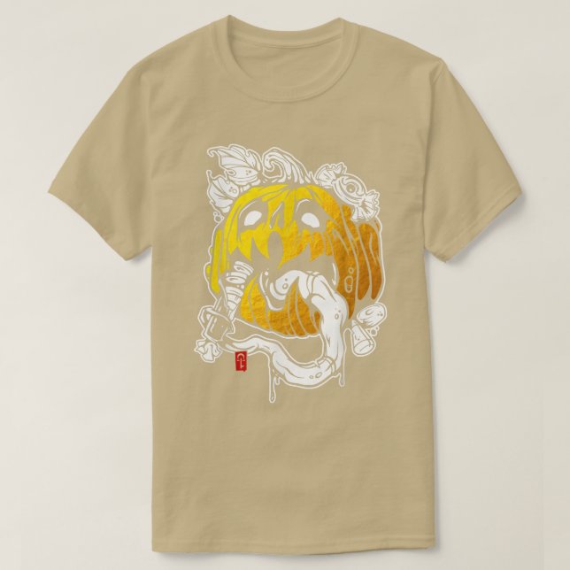 Jacko'lantern Pumpkin T-Shirt (Design vorne)