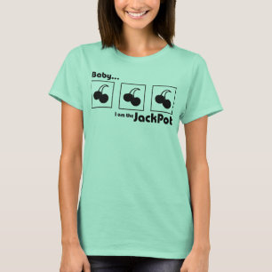 Jackpot-Grafik-Wecker T-Shirt