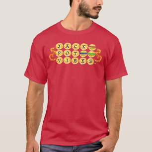 JACKPOT-VIBES mit Dragon slots Link verbreiten T-Shirt