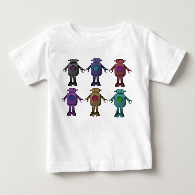 Jackroboter Baby T-shirt (Vorderseite)