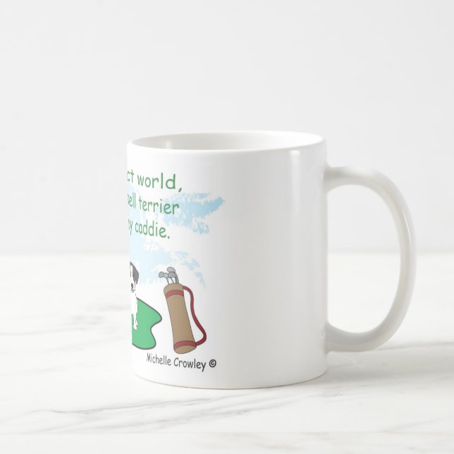 JackRussellBlk Kaffeetasse (Rechts)