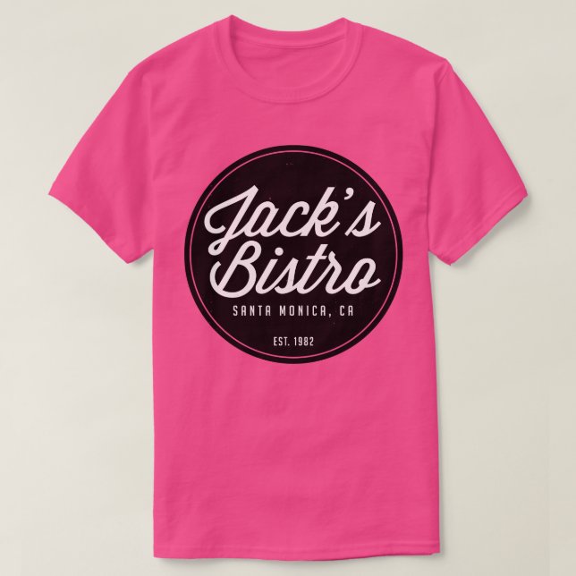 Jacks Bistro Est 1982 T-Shirt (Design vorne)