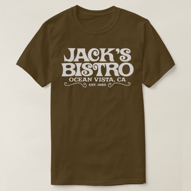 Jacks Bistro Threes Company 1 T-Shirt (Design vorne)