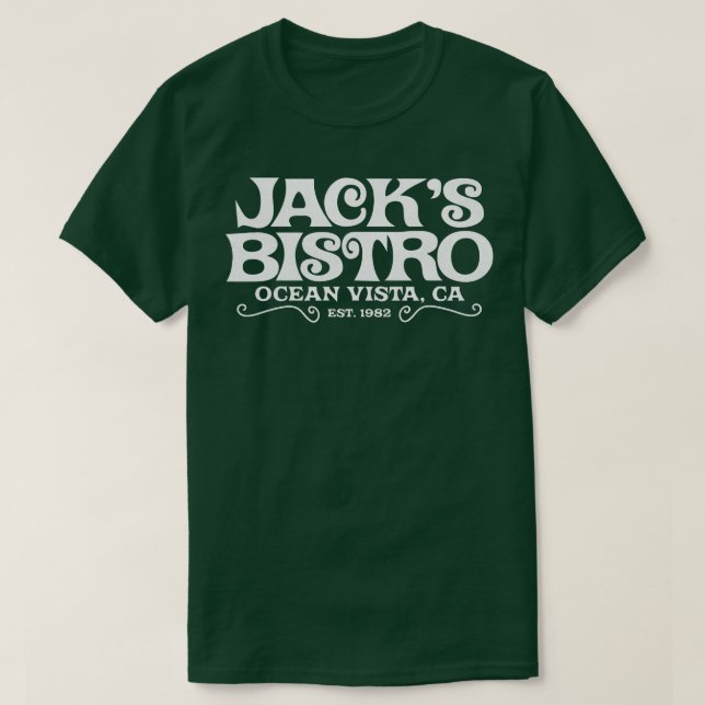 Jacks Bistro Threes Company 1 T-Shirt (Design vorne)