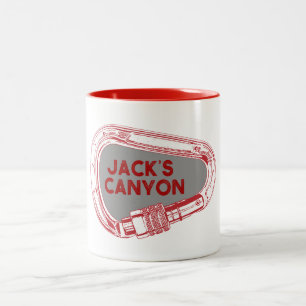 Jacks Canyon Klettersteig Carabiner Zweifarbige Tasse