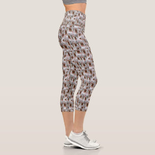 "Jack's Wild: Eine Karte der Pokerkarten" Capri Leggings