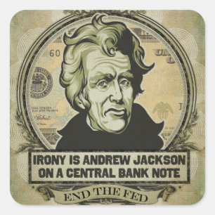 Jackson Beenden Sie das Gefüttert Stickers-Set Quadratischer Aufkleber