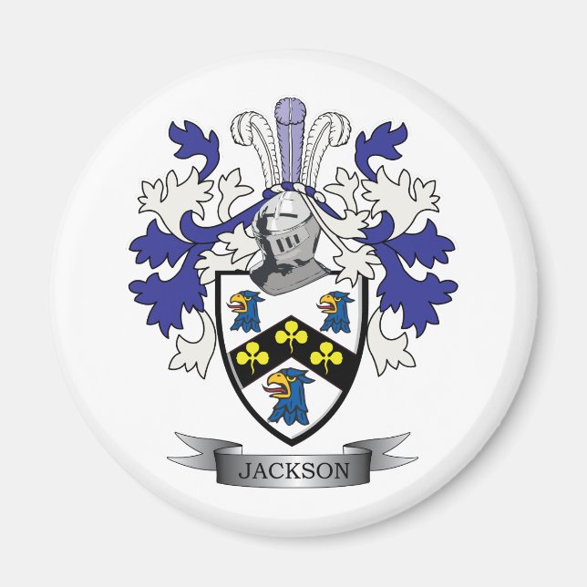 Jackson Coat of Arms Magnet (Vorne)