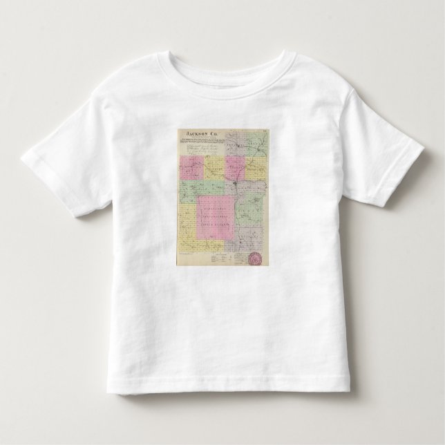 Jackson County, Kansas Kleinkind T-shirt (Vorderseite)