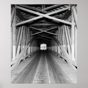 Jackson Covered Bridge Poster