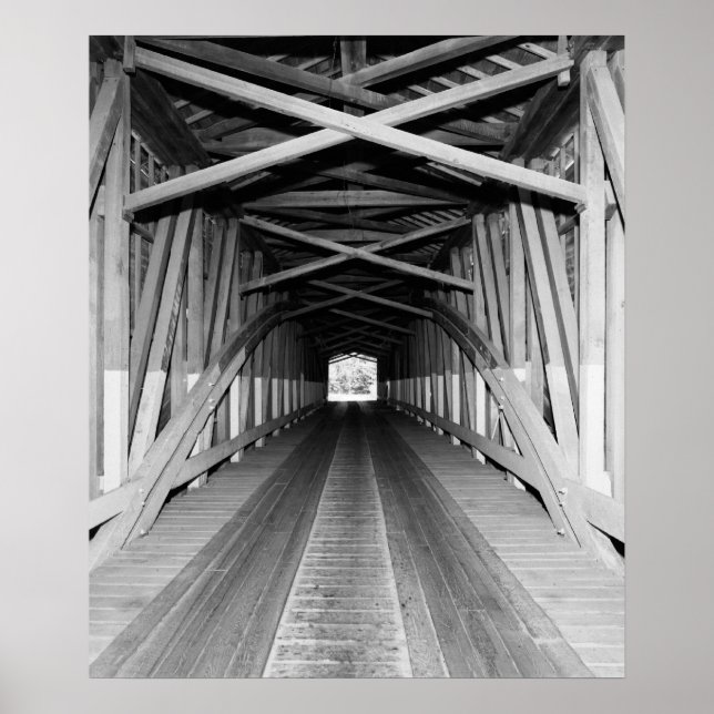 Jackson Covered Bridge Poster (Vorne)