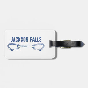 Jackson Falls Illinois Klettergurt Quickdraw Gepäckanhänger