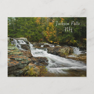 Jackson Falls, NH Postcard Postkarte