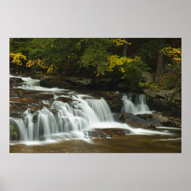 Jackson Falls, NH Print Poster (Vorne)