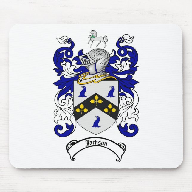 JACKSON-FAMILIENWAPPEN - JACKSON-WAPPEN MOUSEPAD (Vorne)