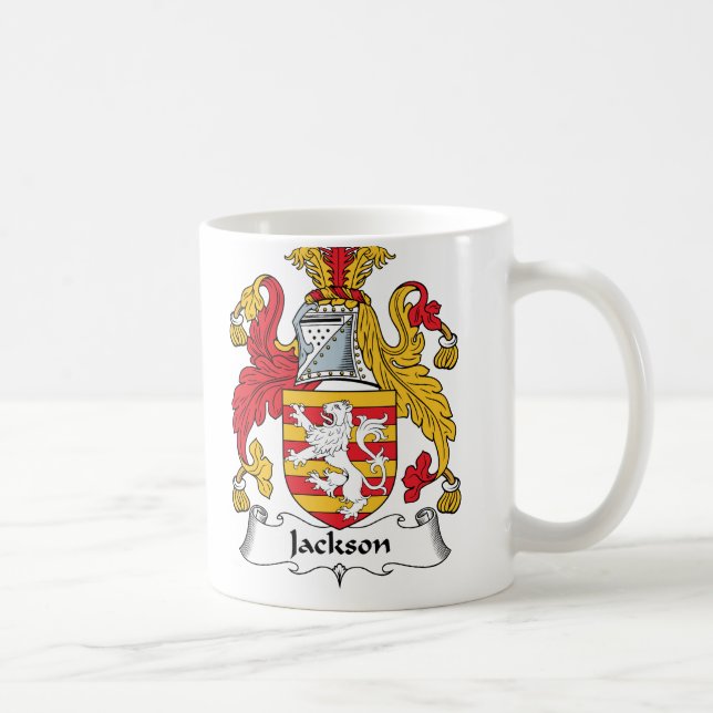 Jackson-Familienwappen Kaffeetasse (Rechts)