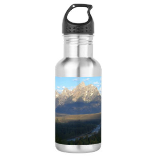 Jackson Hole Berge (Grand Teton Nationalpark) Edelstahlflasche