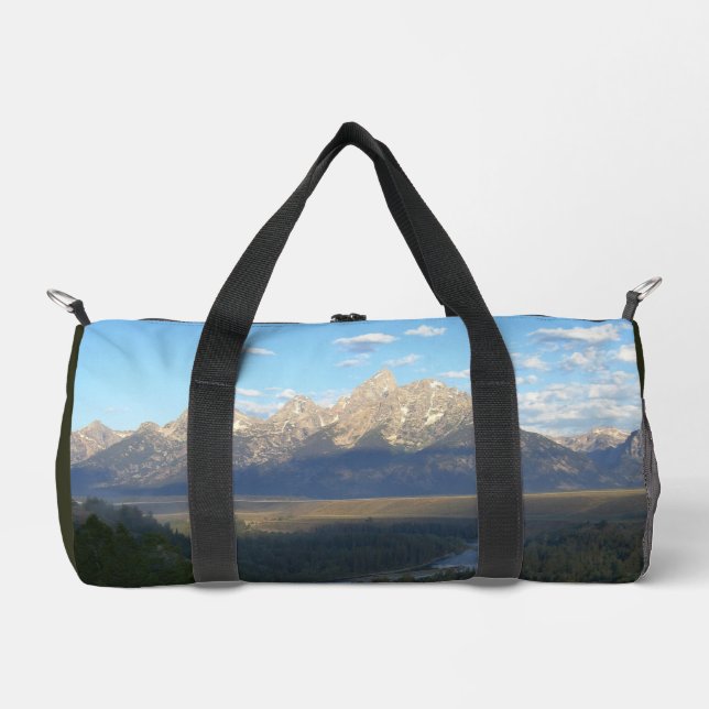 Jackson Hole Mountains (Grand Teton National Park) Duffle Bag (Vorderseite)