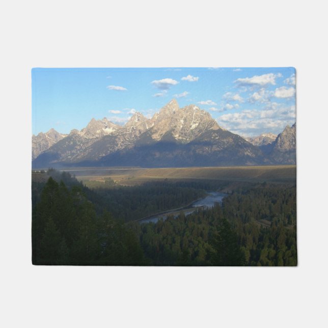 Jackson Hole Mountains (Grand Teton National Park) Fußmatte (Vorderseite)