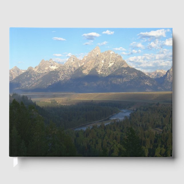 Jackson Hole Mountains (Grand Teton National Park) Gästebuch (Vorderseite)