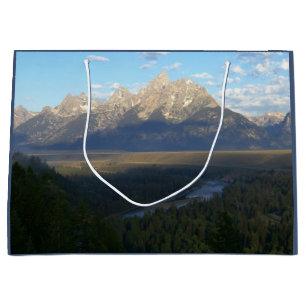 Jackson Hole Mountains (Grand Teton National Park) Große Geschenktüte