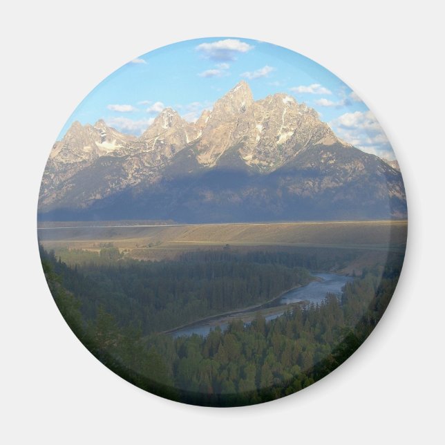 Jackson Hole Mountains (Grand Teton National Park) Magnet (Vorne)