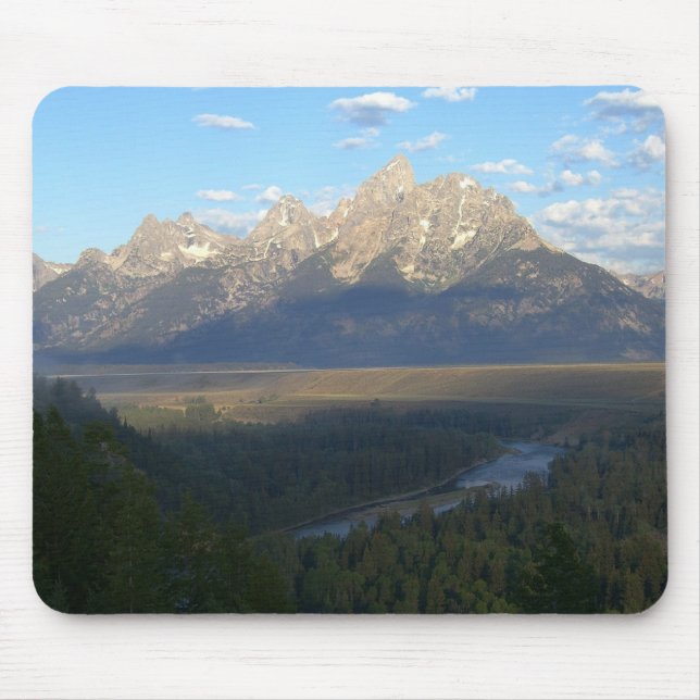 Jackson Hole Mountains (Grand Teton National Park) Mousepad (Vorne)