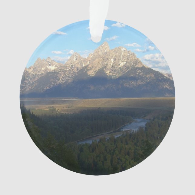 Jackson Hole Mountains (Grand Teton National Park) Ornament (Vorderseite)