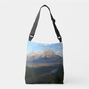 Jackson Hole Mountains (Grand Teton National Park) Tragetaschen Mit Langen Trägern