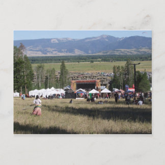 Jackson Hole Music Festival 2009 Postcard Postkarte