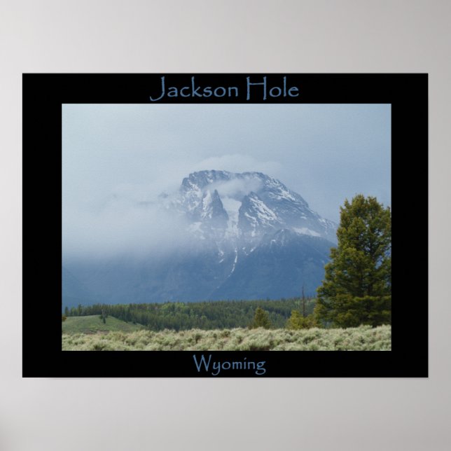 Jackson Hole Poster (Vorne)