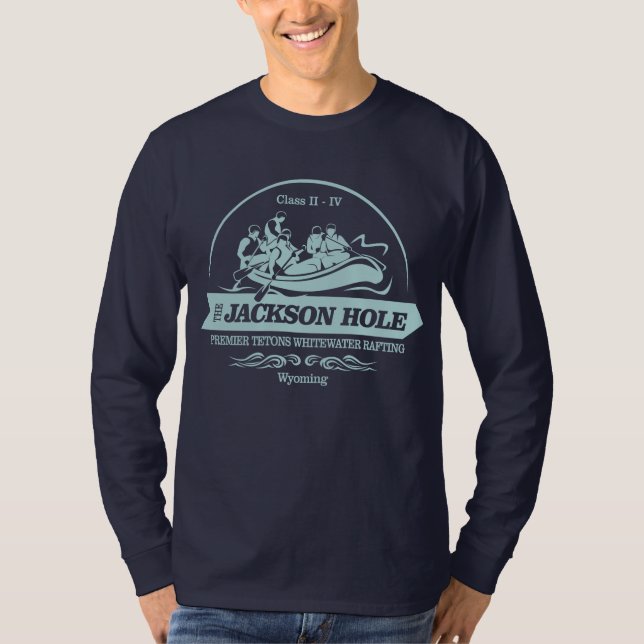 Jackson Hole (rafting2) T-Shirt (Vorderseite)