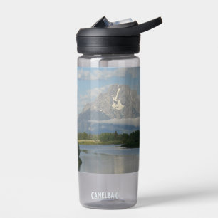 Jackson Hole River im Grand Teton National Park Trinkflasche