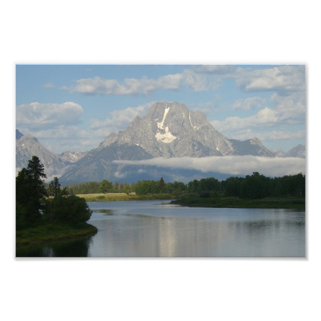 Jackson Hole River im Grand Teton Nationalpark Fotodruck (Vorne)