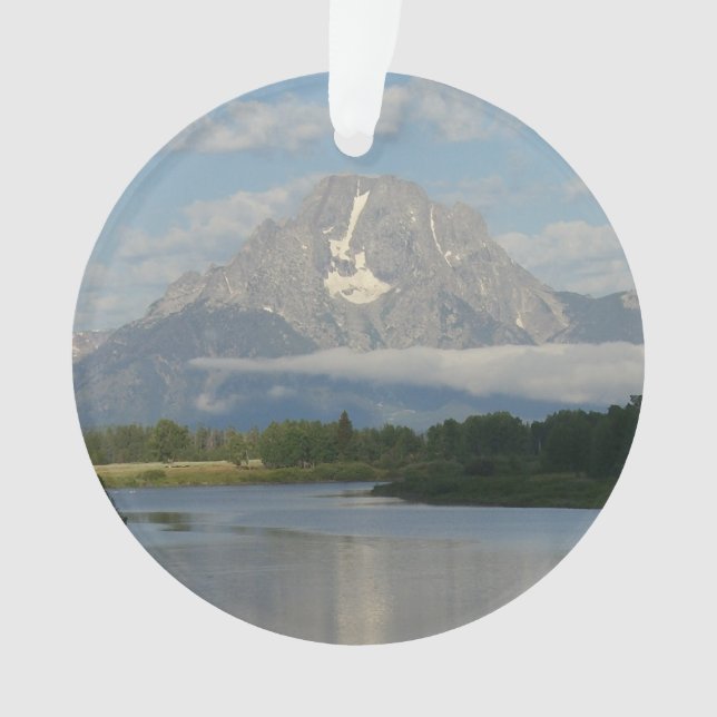 Jackson Hole River im Grand Teton Nationalpark Ornament (Vorderseite)