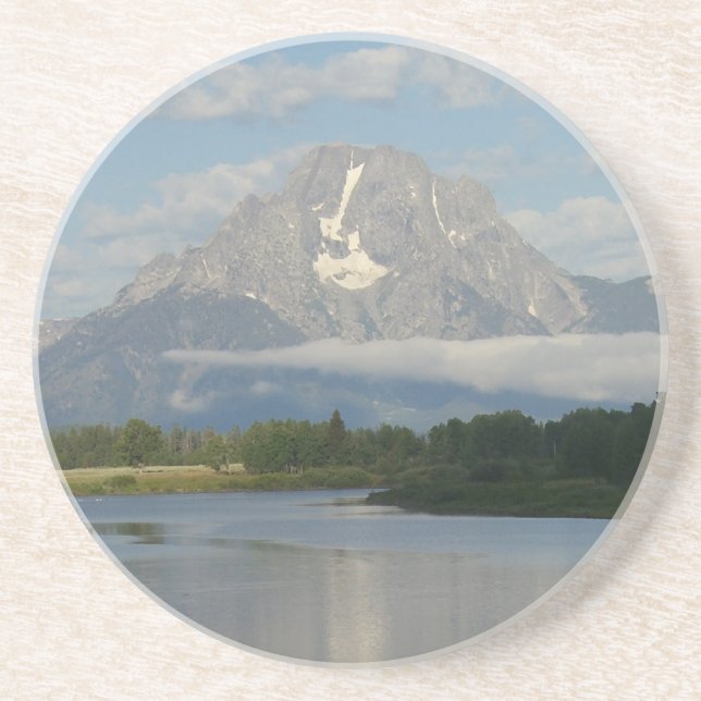 Jackson Hole River im Grand Teton Nationalpark Untersetzer (Vorne)