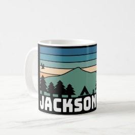 Jackson Hole WY Decal  Mug Kaffeetasse
