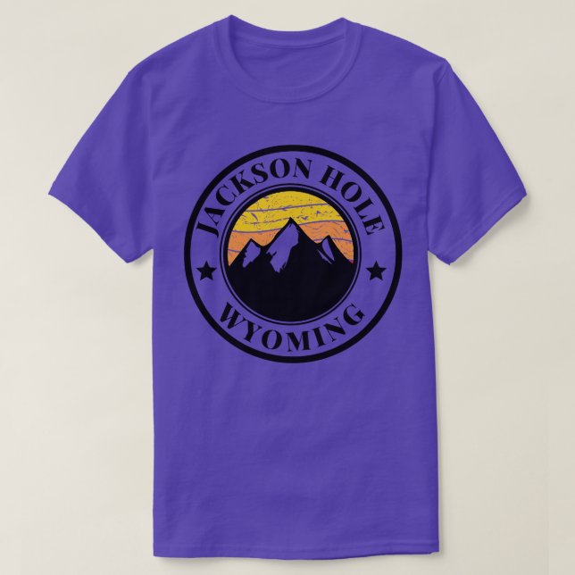 Jackson Hole Wyoming 16 T-Shirt (Design vorne)