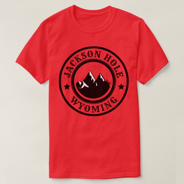 Jackson Hole Wyoming 1 T-Shirt (Design vorne)
