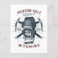 Jackson Hole Wyoming Backpack Gear Retro Travel