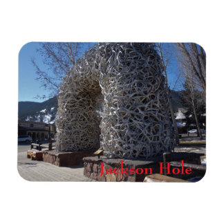 Jackson Hole Wyoming Geweihbögen Magnet