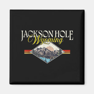 Jackson Hole Wyoming Grand Teton Berge Vintage Magnet