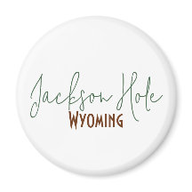 Jackson Hole, Wyoming Reise-Souvenir