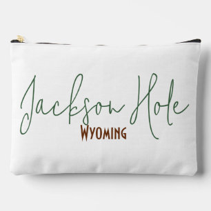 Jackson Hole, Wyoming Reiseandenken Zubehörtasche
