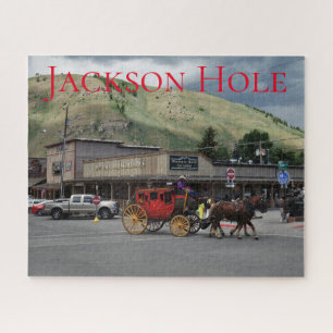 Jackson Hole Wyoming Stagecoach Puzzle