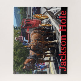 Jackson Hole Wyoming Stagecoach Puzzle