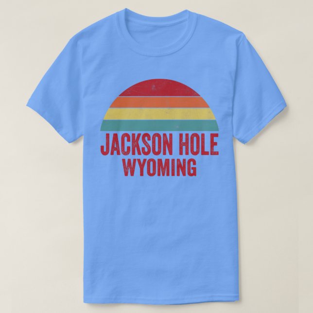 Jackson Hole Wyoming T-Shirt (Design vorne)