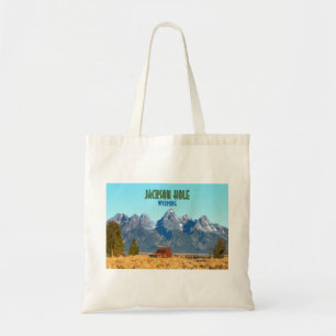 Jackson Hole Wyoming Vintag Tragetasche