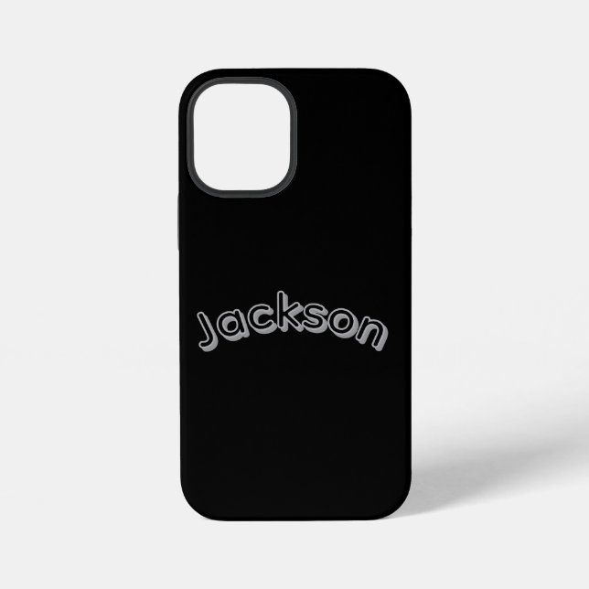 Jackson Jungenname, iPhone Hülle (Rückseite)